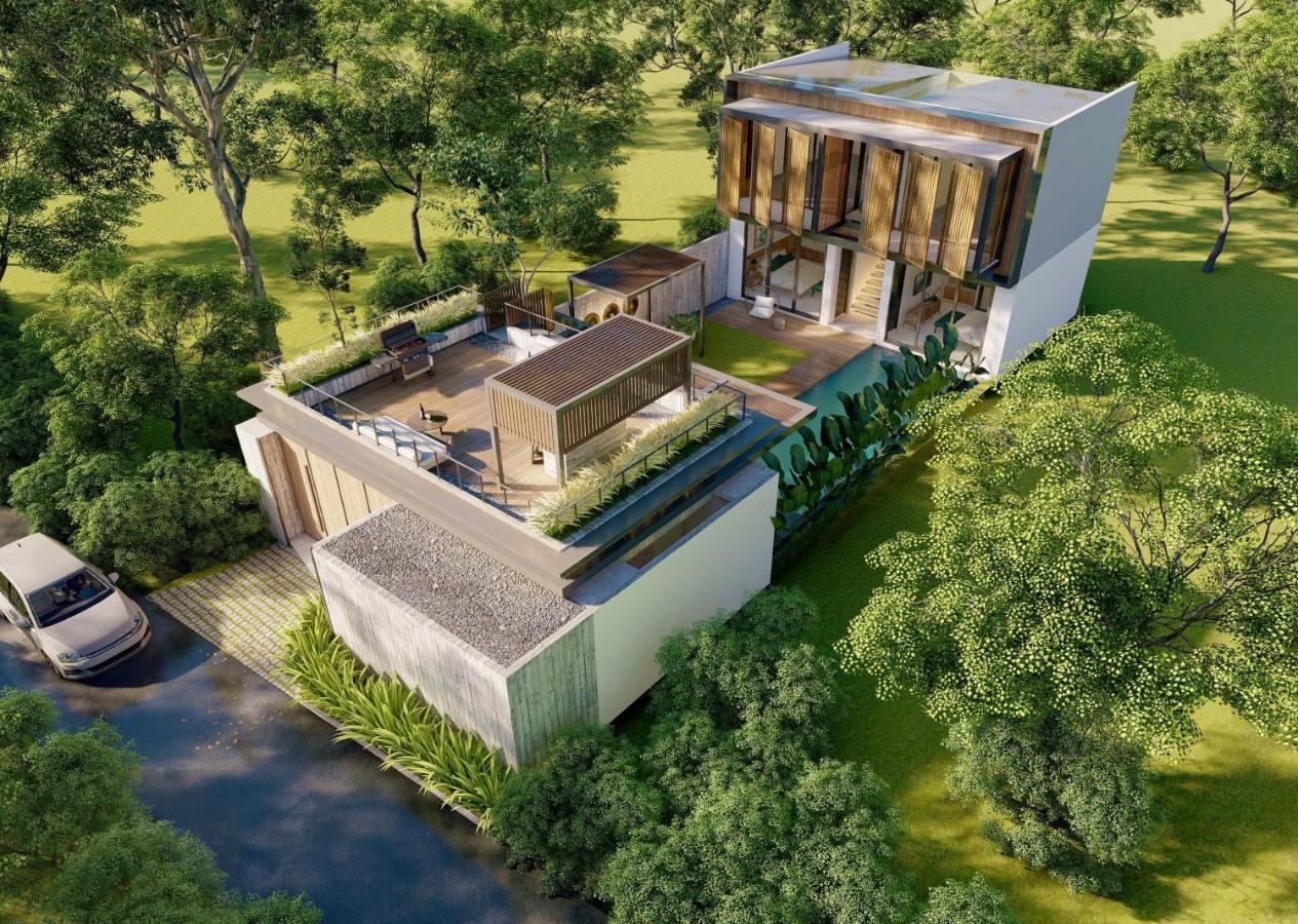 New 4 Bedroom 5 Min Walk To Berawa Beach Enclosed Livng تْشانغو المظهر الخارجي الصورة