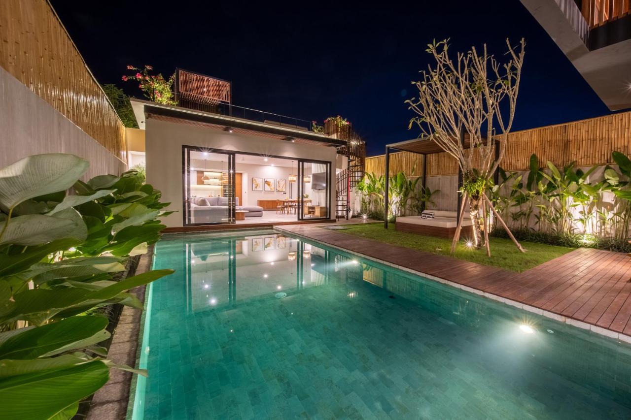 New 4 Bedroom 5 Min Walk To Berawa Beach Enclosed Livng تْشانغو المظهر الخارجي الصورة