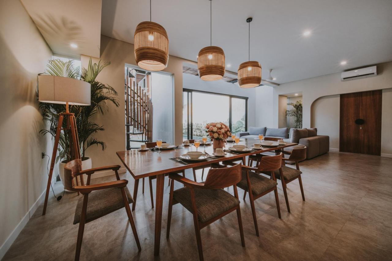 New 4 Bedroom 5 Min Walk To Berawa Beach Enclosed Livng تْشانغو المظهر الخارجي الصورة