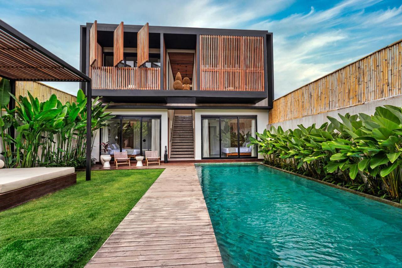 New 4 Bedroom 5 Min Walk To Berawa Beach Enclosed Livng تْشانغو المظهر الخارجي الصورة